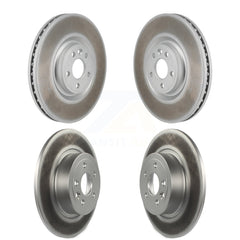 Genius KG-102073 Disc Brake Rotor for 2016-2019 Land Rover Range Rover Evoque - Front and Rear
