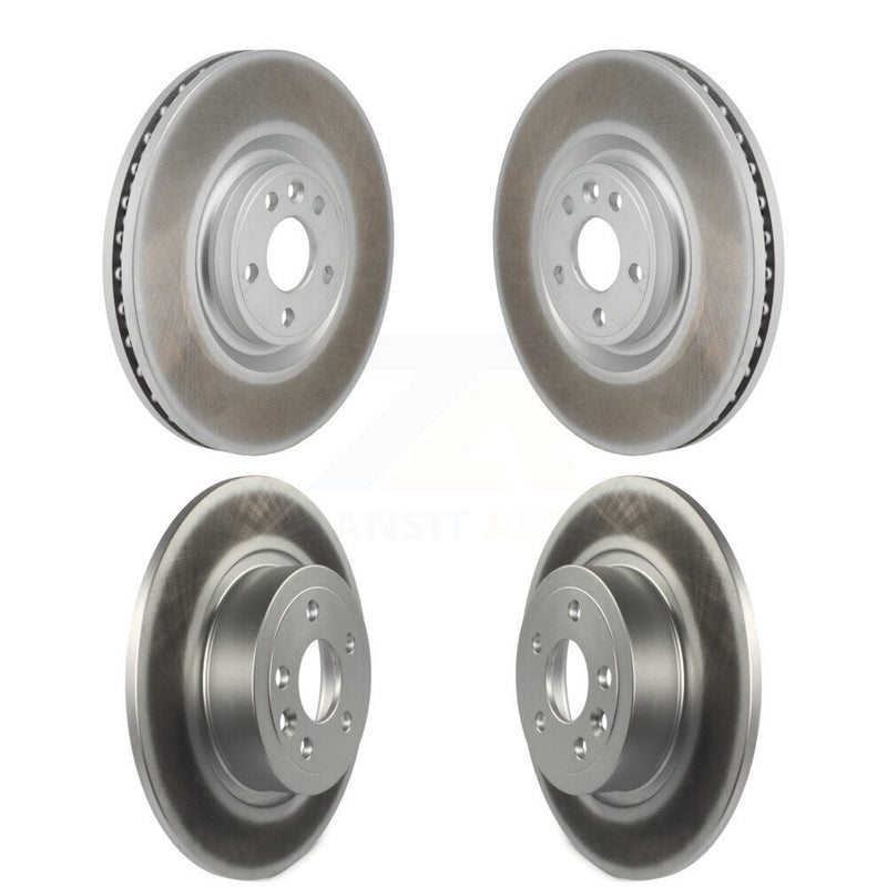 Genius KG-102073 Disc Brake Rotor for 2016-2019 Land Rover Range Rover Evoque - Front and Rear