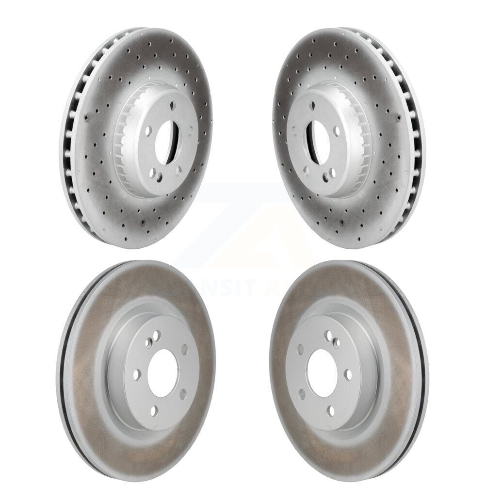 Genius KG-102076 Disc Brake Rotor for 2016-2021 Mercedes-Benz GLC300 - Front and Rear