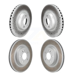 Genius KG-102076 Disc Brake Rotor for 2016-2021 Mercedes-Benz GLC300 - Front and Rear
