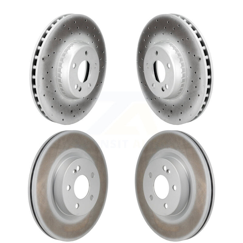 Genius KG-102076 Disc Brake Rotor for 2016-2021 Mercedes-Benz GLC300 - Front and Rear