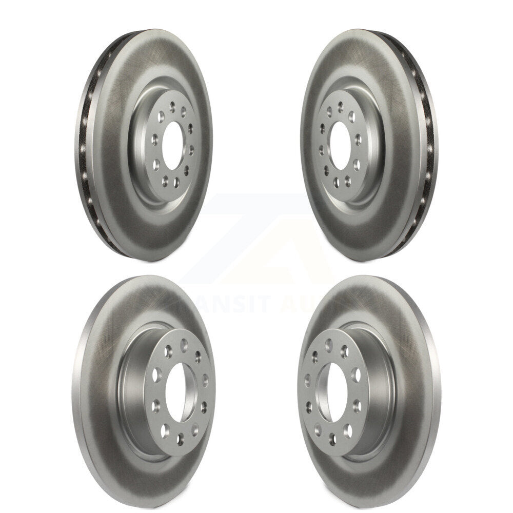 Genius KG-102077 Disc Brake Rotor for 2023 Dodge Hornet, Jeep Compass - Front and Rear