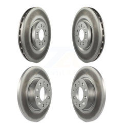 Genius KG-102077 Disc Brake Rotor for 2023 Dodge Hornet, Jeep Compass - Front and Rear