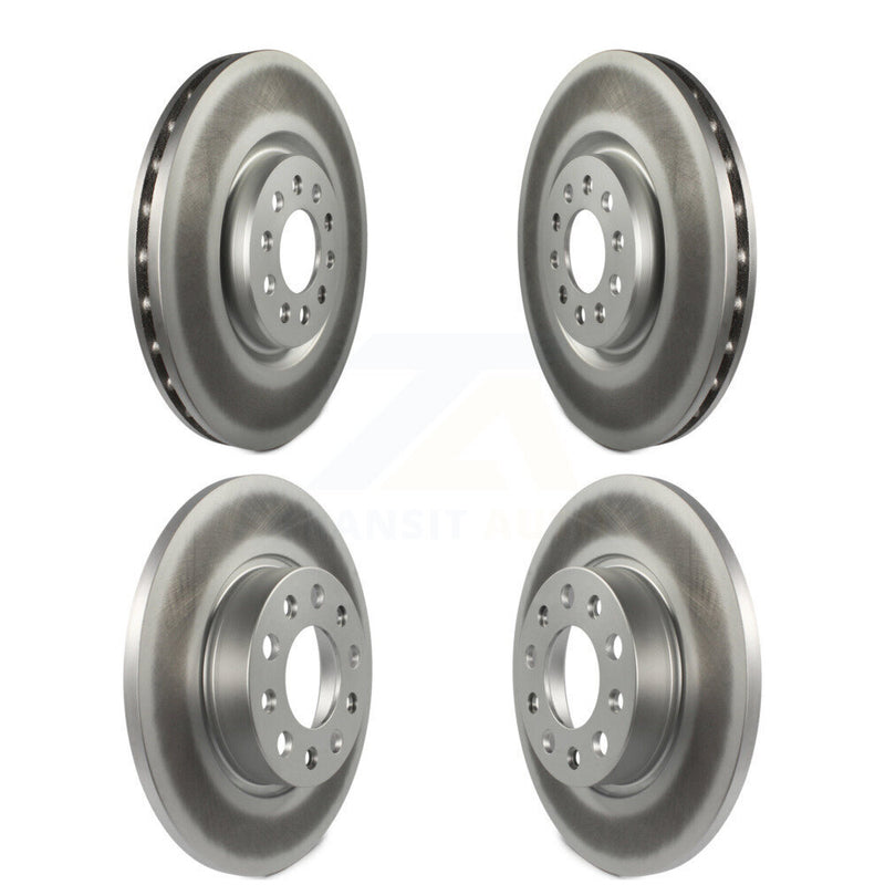 Genius KG-102077 Disc Brake Rotor for 2023 Dodge Hornet, Jeep Compass - Front and Rear
