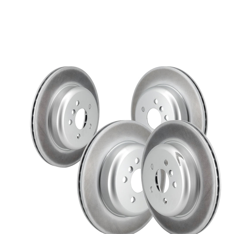 Genius KG-102079 Disc Brake Rotor for 2017-2023 BMW 330e, BMW 330e xDrive and More - Rear
