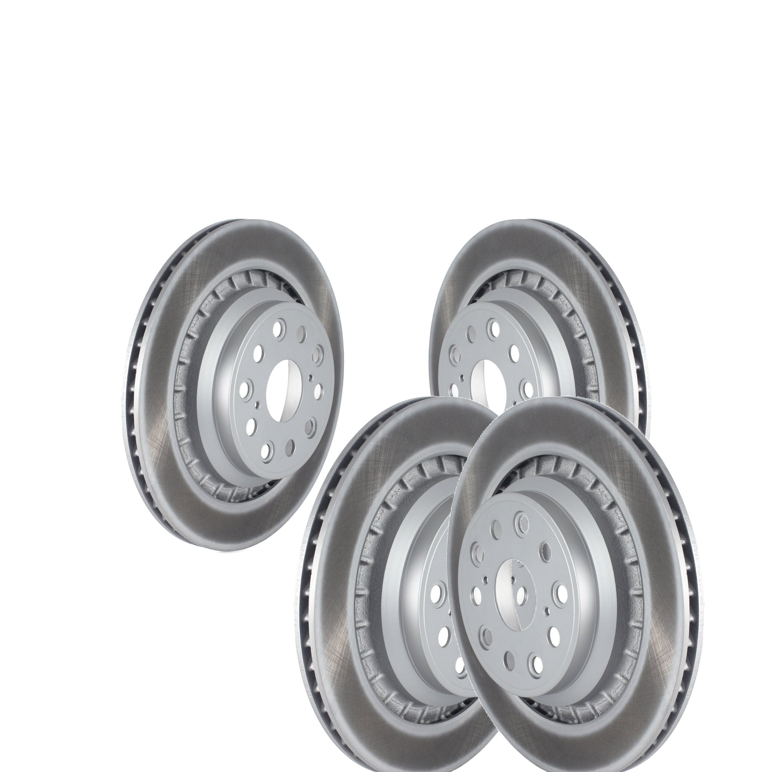 Genius KG-102080 Disc Brake Rotor for 2007-2017 Lexus LS460, Lexus LS600h - Rear