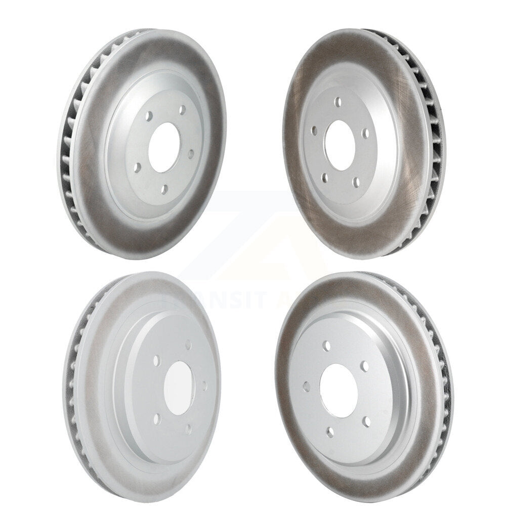 Genius KG-102081 Disc Brake Rotor for 1997-2004 Chevrolet Corvette - Front and Rear