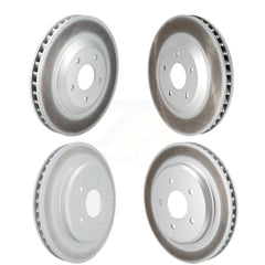 Genius KG-102081 Disc Brake Rotor for 1997-2004 Chevrolet Corvette - Front and Rear
