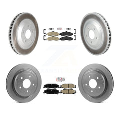 Transit Auto KGA-100001 Disc Brake Kit for 2004-2008 Cadillac XLR - Front and Rear