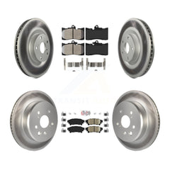 Transit Auto KGA-100003 Disc Brake Kit for 2013-2020 Lexus IS350, Lexus GS300 and More - Front and Rear