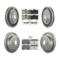 Transit Auto KGA-100009 Disc Brake Kit for 2007-2013 Lexus IS350, Lexus GS350 and More - Front and Rear