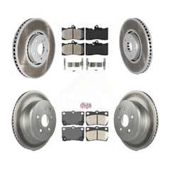 Transit Auto KGA-100010 Disc Brake Kit for 2006-2013 Lexus IS350, Lexus GS350 and More - Front and Rear
