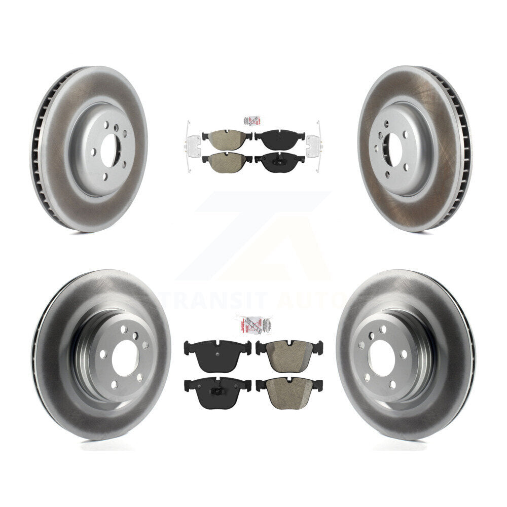 Transit Auto KGA-100011 Disc Brake Kit for 2009-2016 BMW 550i GT, BMW 550i GT xDrive and More - Front and Rear