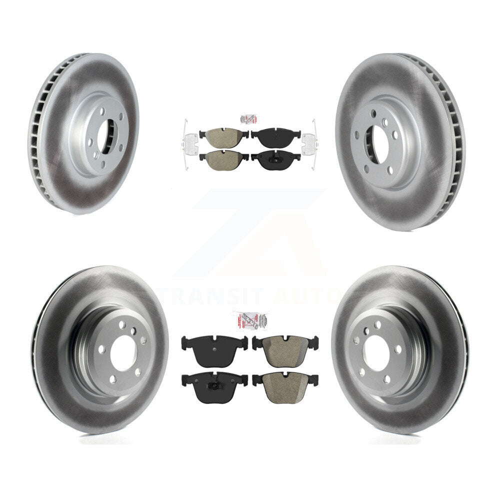 Transit Auto KGA-100014 Disc Brake Kit for 2013 BMW ActiveHybrid 7 - Front and Rear