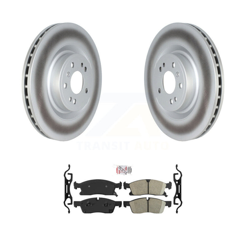 Transit Auto KGA-100016 Disc Brake Kit for 2012-2018 Mercedes-Benz GLE300d, Mercedes-Benz GLE350 and More - Front