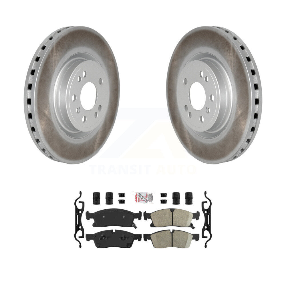 Transit Auto KGA-100017 Disc Brake Kit for 2012-2018 Mercedes-Benz GLE300d, Mercedes-Benz GLE350 and More - Front