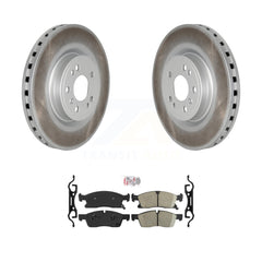 Transit Auto KGA-100018 Disc Brake Kit for 2012-2018 Mercedes-Benz GLE300d, Mercedes-Benz GLE350 and More - Front