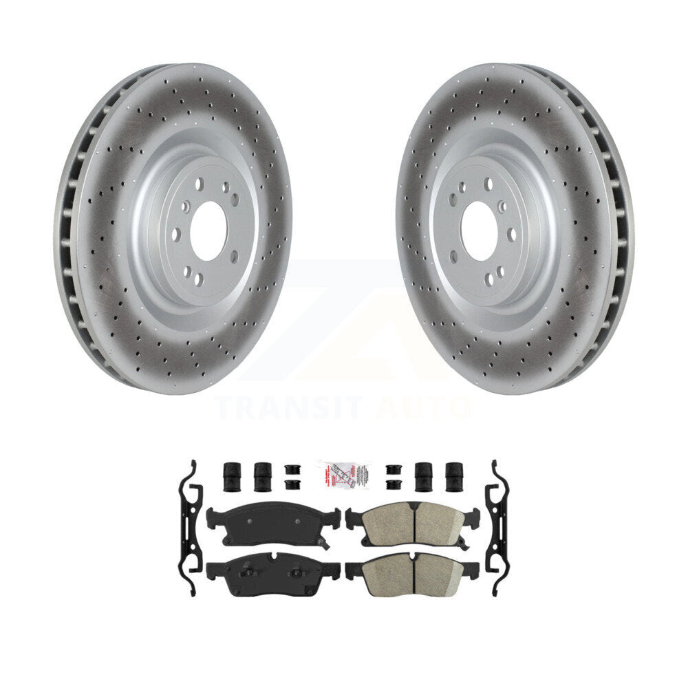 Transit Auto KGA-100019 Disc Brake Kit for 2012-2019 Mercedes-Benz GLE400, Mercedes-Benz GLS450 and More - Front