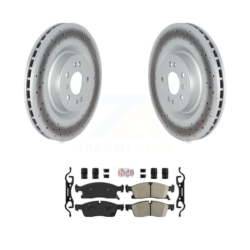 Transit Auto KGA-100021 Disc Brake Kit for 2012-2018 Mercedes-Benz GLE300d, Mercedes-Benz GLE350 and More - Front