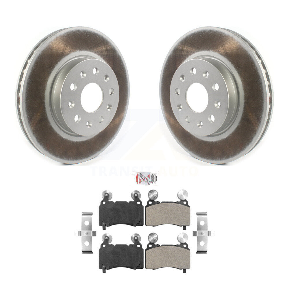 Transit Auto KGA-100052 Disc Brake Kit for 2016-2019 Cadillac CTS, Chevrolet Camaro - Front