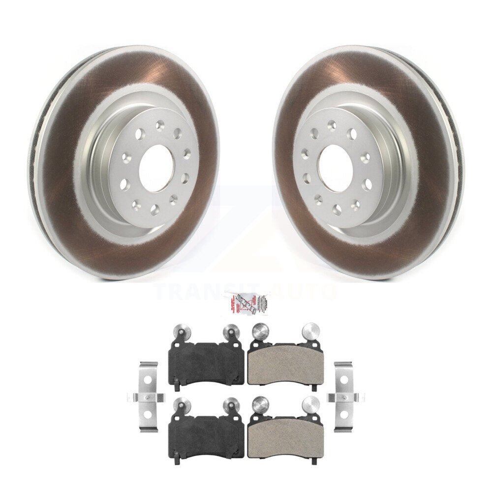 Transit Auto KGA-100055 Disc Brake Kit for 2014-2022 Chevrolet Camaro, Cadillac CT6, Cadillac CTS - Front