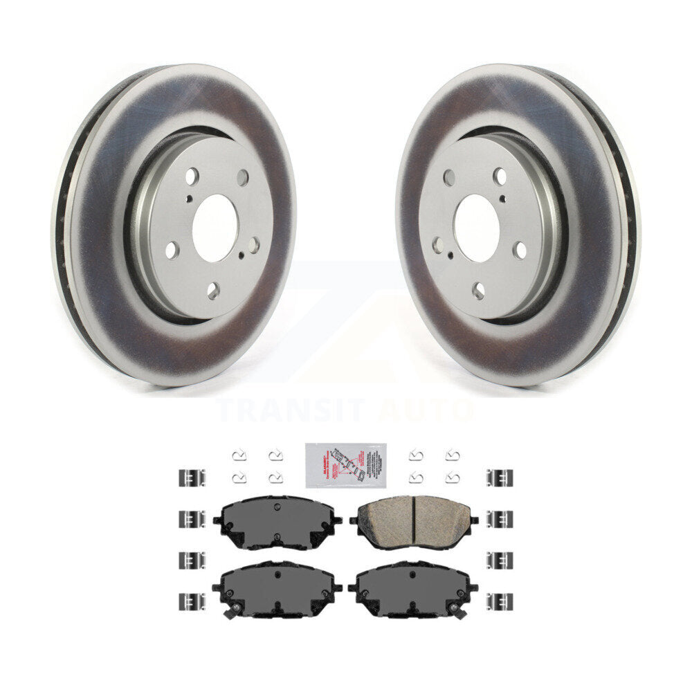 Transit Auto KGA-100070 Disc Brake Kit for 2018-2021 Toyota C-HR - Front