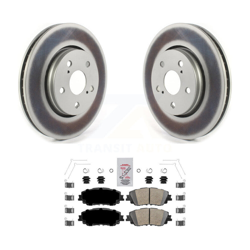 Transit Auto KGA-100071 Disc Brake Kit for 2019 Toyota C-HR - Front