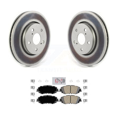 Transit Auto KGA-100072 Disc Brake Kit for 2019 Toyota C-HR - Front