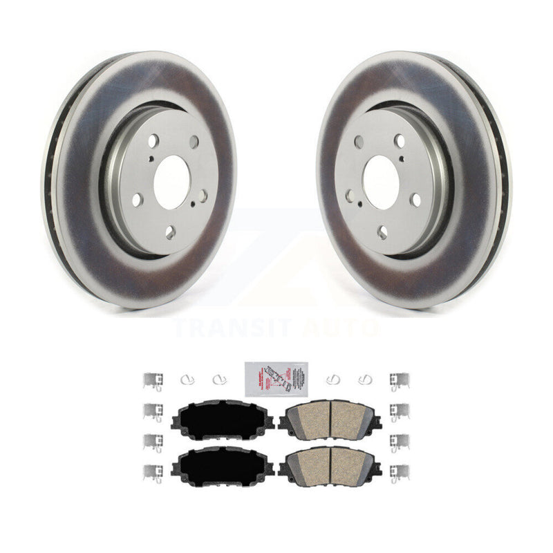 Transit Auto KGA-100072 Disc Brake Kit for 2019 Toyota C-HR - Front