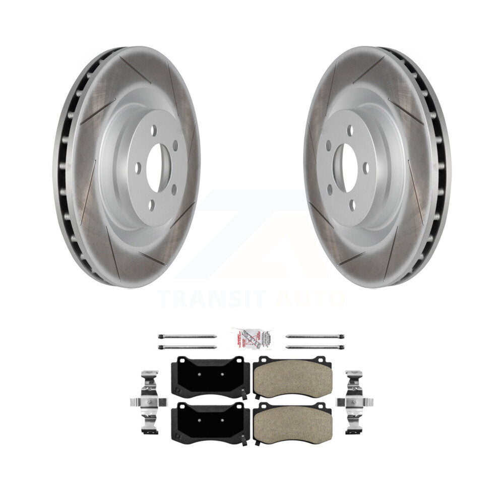 Transit Auto KGA-100084 Disc Brake Kit for 2005-2023 Dodge Challenger, Dodge Charger and More - Front