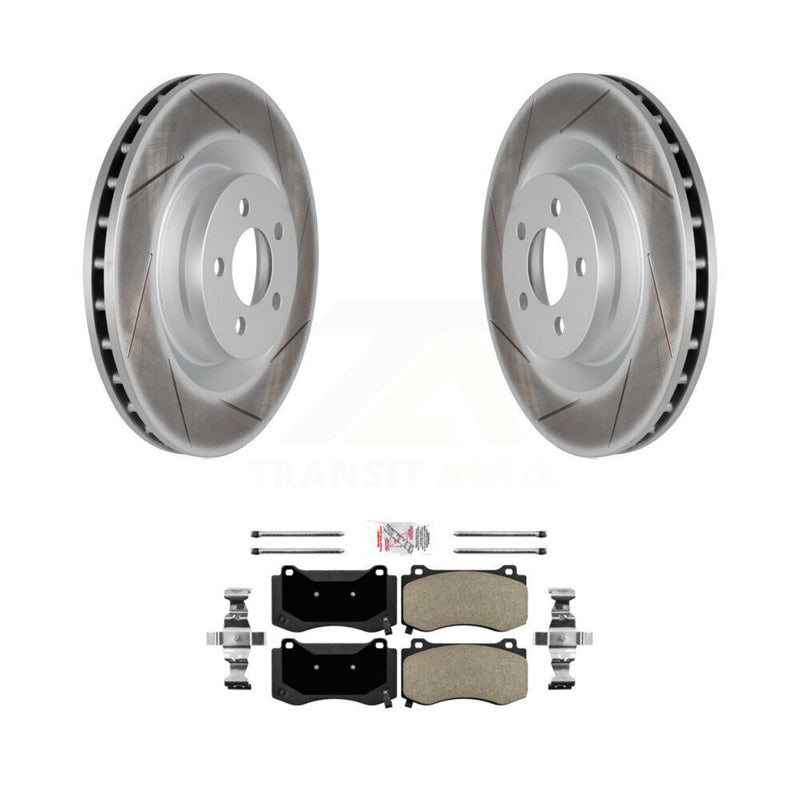 Transit Auto KGA-100084 Disc Brake Kit for 2005-2023 Dodge Challenger, Dodge Charger and More - Front