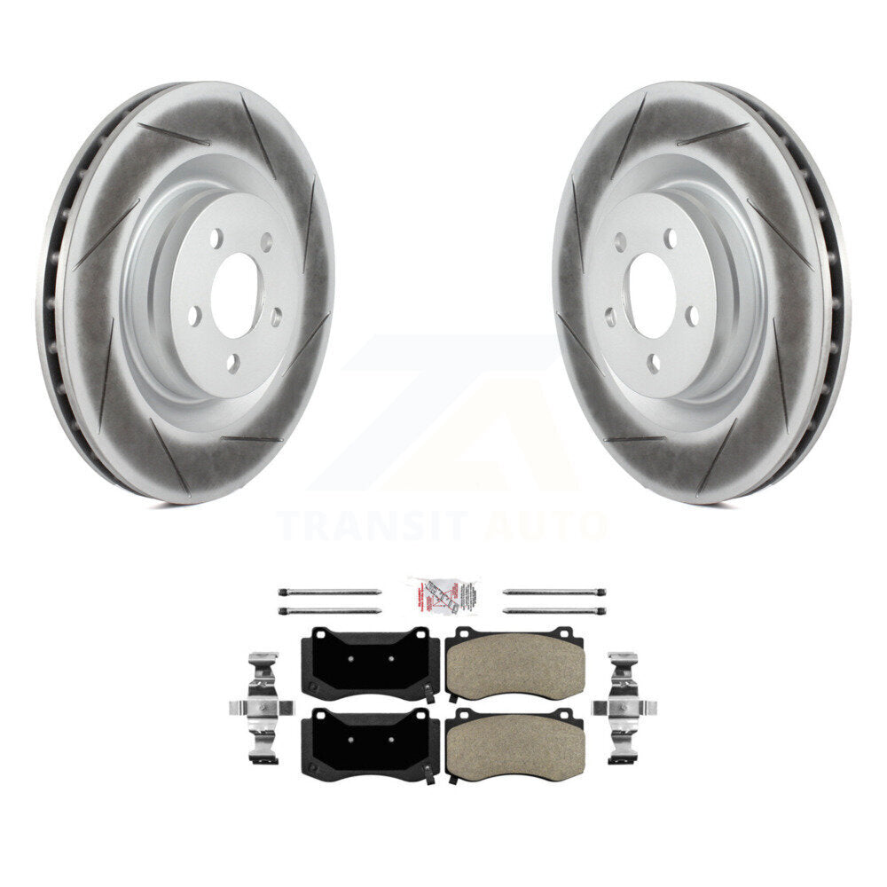 Transit Auto KGA-100085 Disc Brake Kit for 2005-2023 Dodge Challenger, Dodge Charger and More - Front