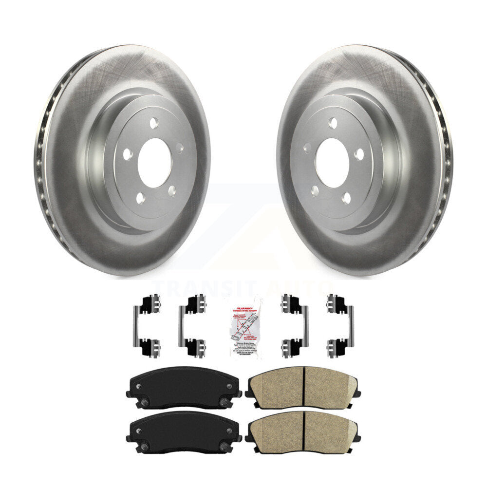 Transit Auto KGA-100087 Disc Brake Kit for 2015-2018 Dodge Charger - Front