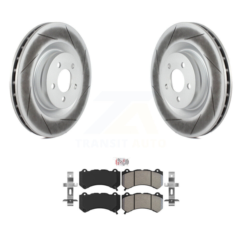 Transit Auto KGA-100092 Disc Brake Kit for 2015-2021 Dodge Charger, Dodge Challenger - Front
