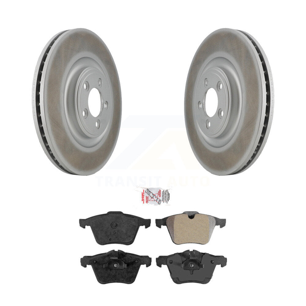 Transit Auto KGA-100110 Disc Brake Kit for 2006-2018 Jaguar XJ, Jaguar XF and More - Front