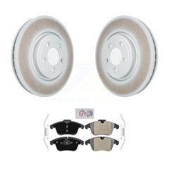 Transit Auto KGA-100111 Disc Brake Kit for 2005-2015 Jaguar XF, Jaguar S-Type and More - Front