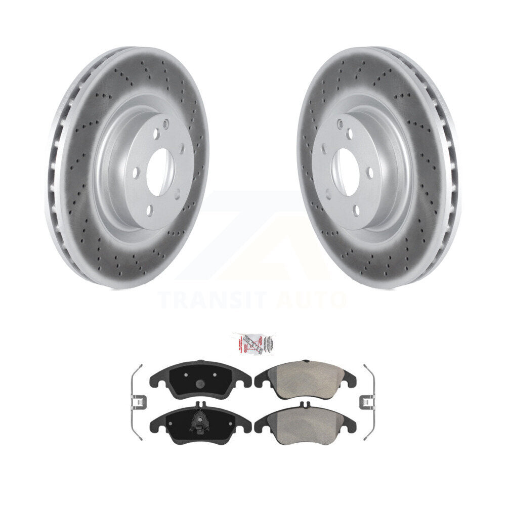 Transit Auto KGA-100112 Disc Brake Kit for 2010-2017 Mercedes-Benz E400, Mercedes-Benz E550, Mercedes-Benz C250 - Front