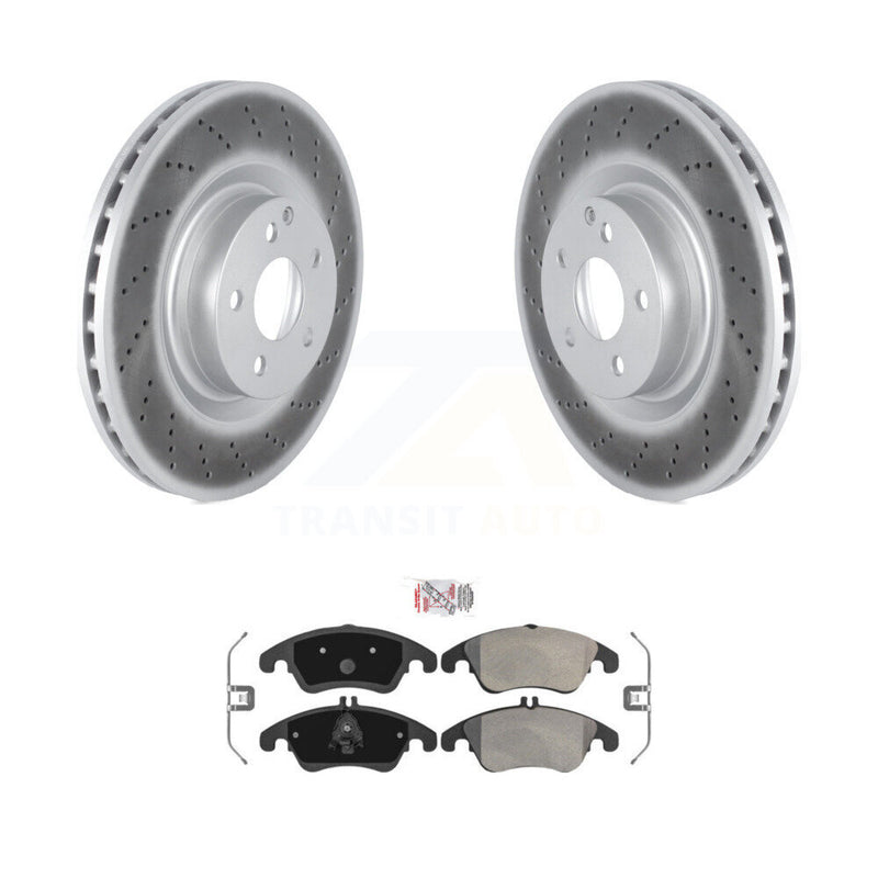 Transit Auto KGA-100112 Disc Brake Kit for 2010-2017 Mercedes-Benz E400, Mercedes-Benz E550, Mercedes-Benz C250 - Front
