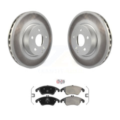 Transit Auto KGA-100113 Disc Brake Kit for 2008-2019 Mercedes-Benz SLC300, Mercedes-Benz E400 and More - Front