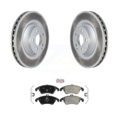 Transit Auto KGA-100114 Disc Brake Kit for 2010-2017 Mercedes-Benz E400, Mercedes-Benz E550, Mercedes-Benz C250 - Front