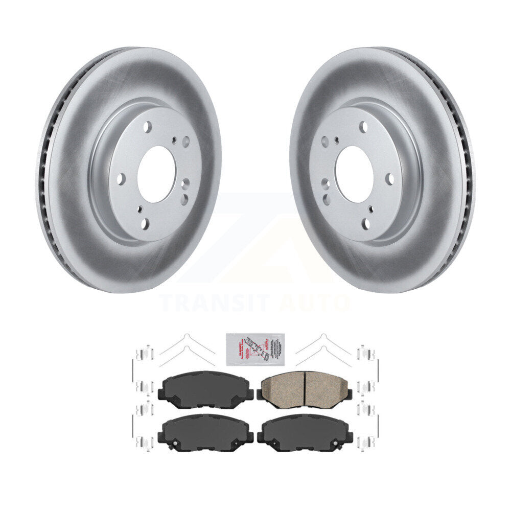Transit Auto KGA-100116 Disc Brake Kit for 2016-2021 Honda Civic - Front