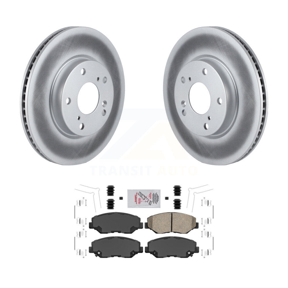Transit Auto KGA-100117 Disc Brake Kit for 2016-2021 Honda Civic - Front