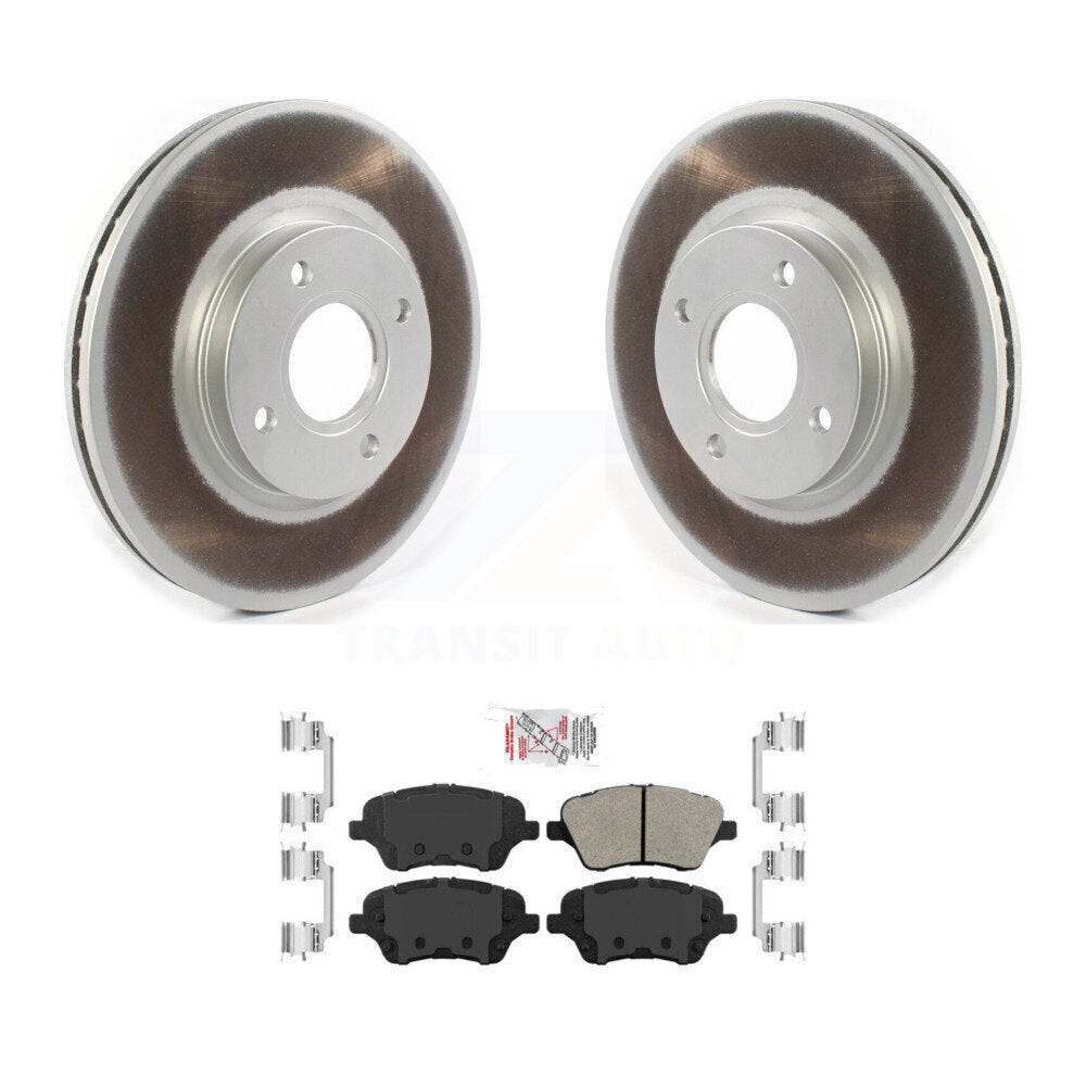 Transit Auto KGA-100142 Disc Brake Kit for 2014-2019 Ford Fiesta - Front