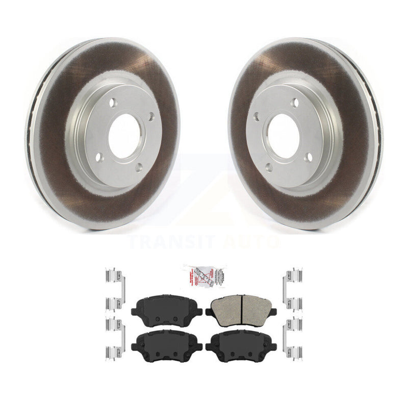 Transit Auto KGA-100142 Disc Brake Kit for 2014-2019 Ford Fiesta - Front