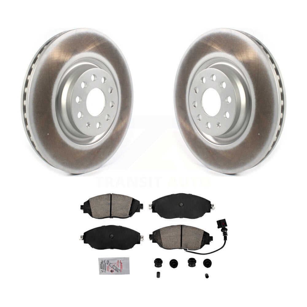 Transit Auto KGA-100150 Disc Brake Kit for 2015-2023 Audi A3 Quattro, Volkswagen Arteon and More - Front