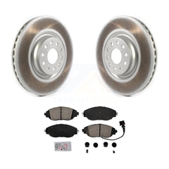 Transit Auto KGA-100150 Disc Brake Kit for 2015-2023 Audi A3 Quattro, Volkswagen Arteon and More - Front