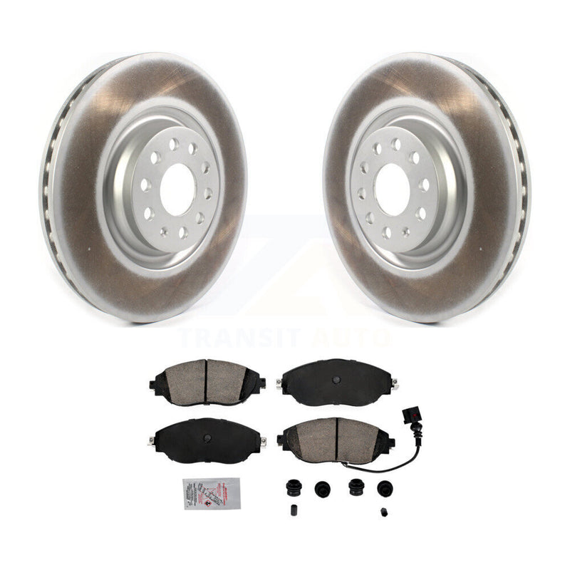 Transit Auto KGA-100150 Disc Brake Kit for 2015-2023 Audi A3 Quattro, Volkswagen Arteon and More - Front