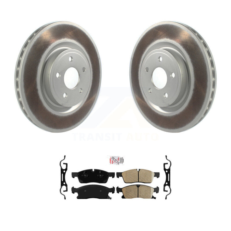 Transit Auto KGA-100154 Disc Brake Kit for 2017 Dodge Durango - Front
