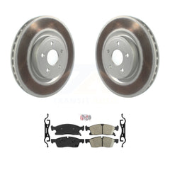 Transit Auto KGA-100156 Disc Brake Kit for 2017 Dodge Durango - Front
