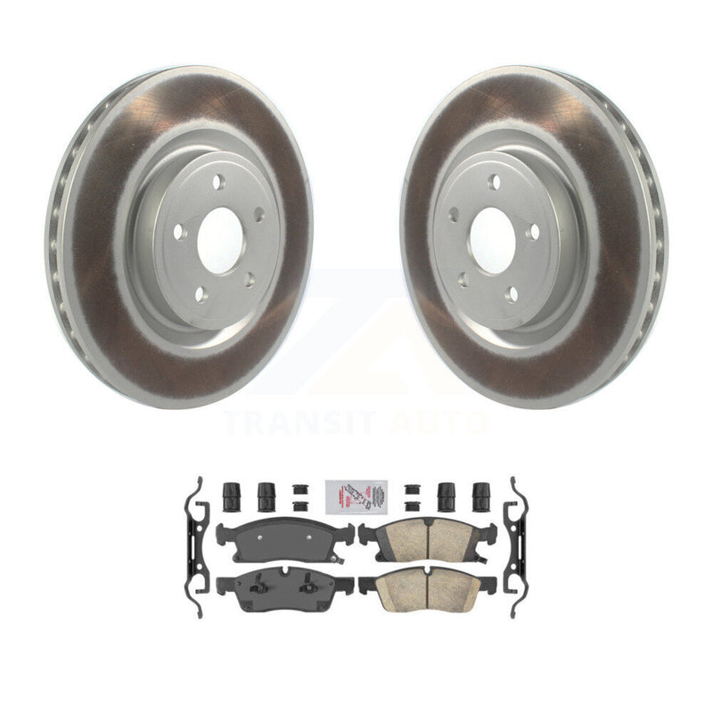 Transit Auto KGA-100157 Disc Brake Kit for 2017 Dodge Durango - Front